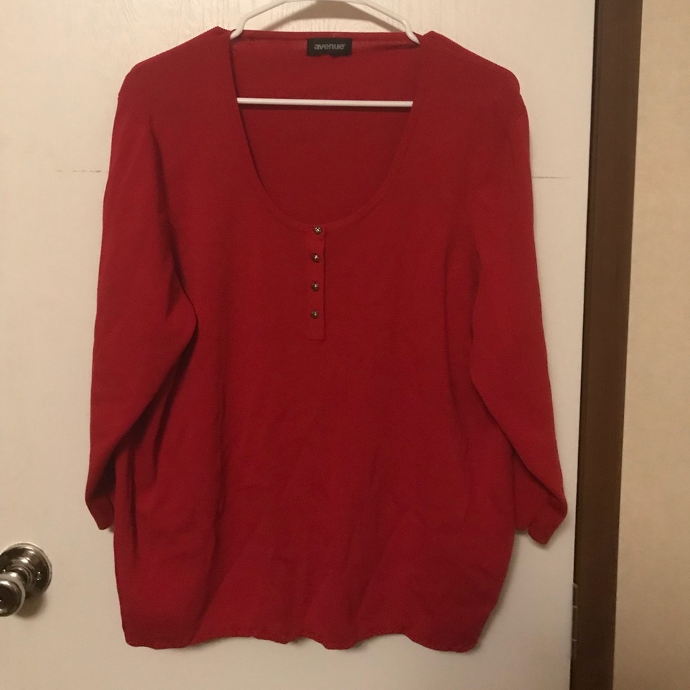 Women’s long sleeve blouse.
